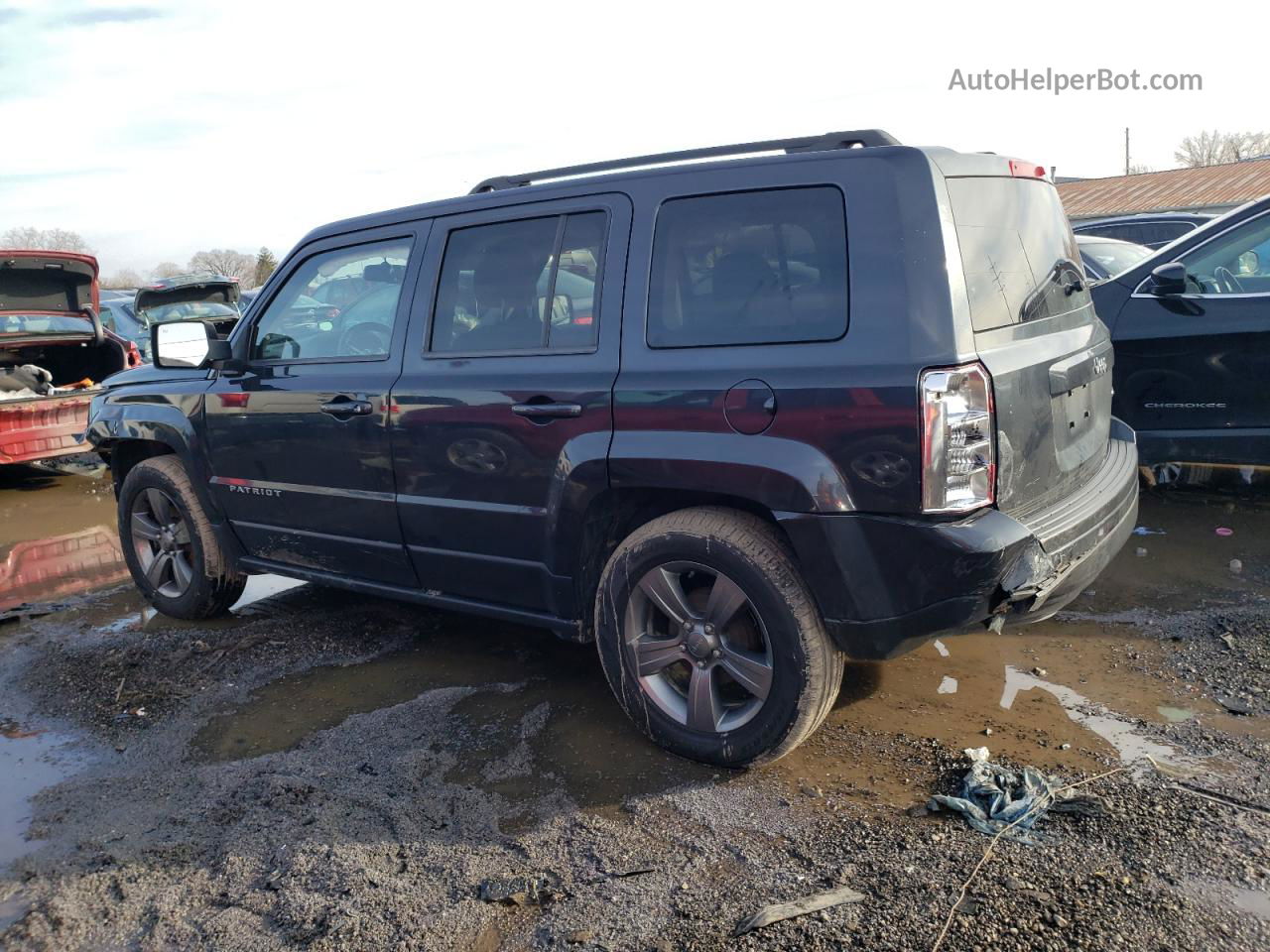 2014 Jeep Patriot Latitude Charcoal vin: 1C4NJPFA7ED856424