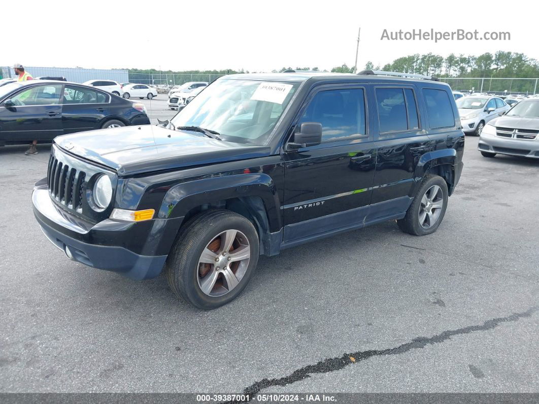 2016 Jeep Patriot High Altitude Edition Черный vin: 1C4NJPFA7GD502745