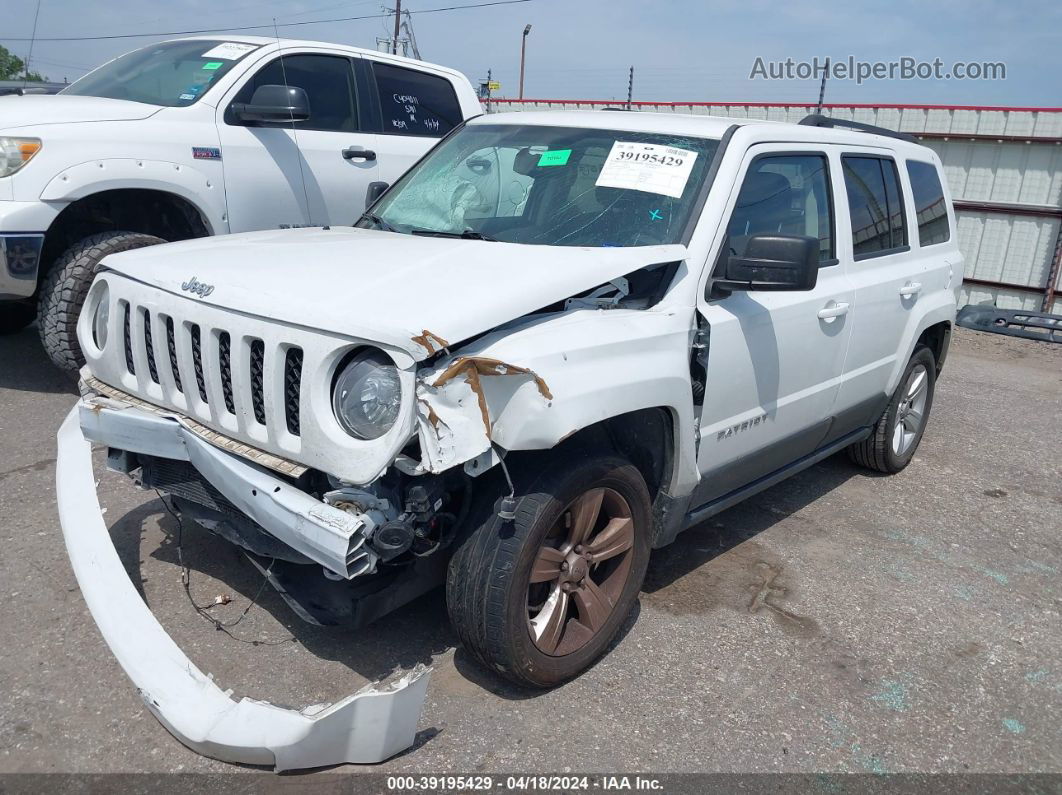 2016 Jeep Patriot Latitude White vin: 1C4NJPFA7GD640303