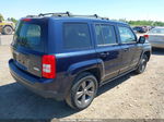 2014 Jeep Patriot High Altitude Blue vin: 1C4NJPFA8ED856416