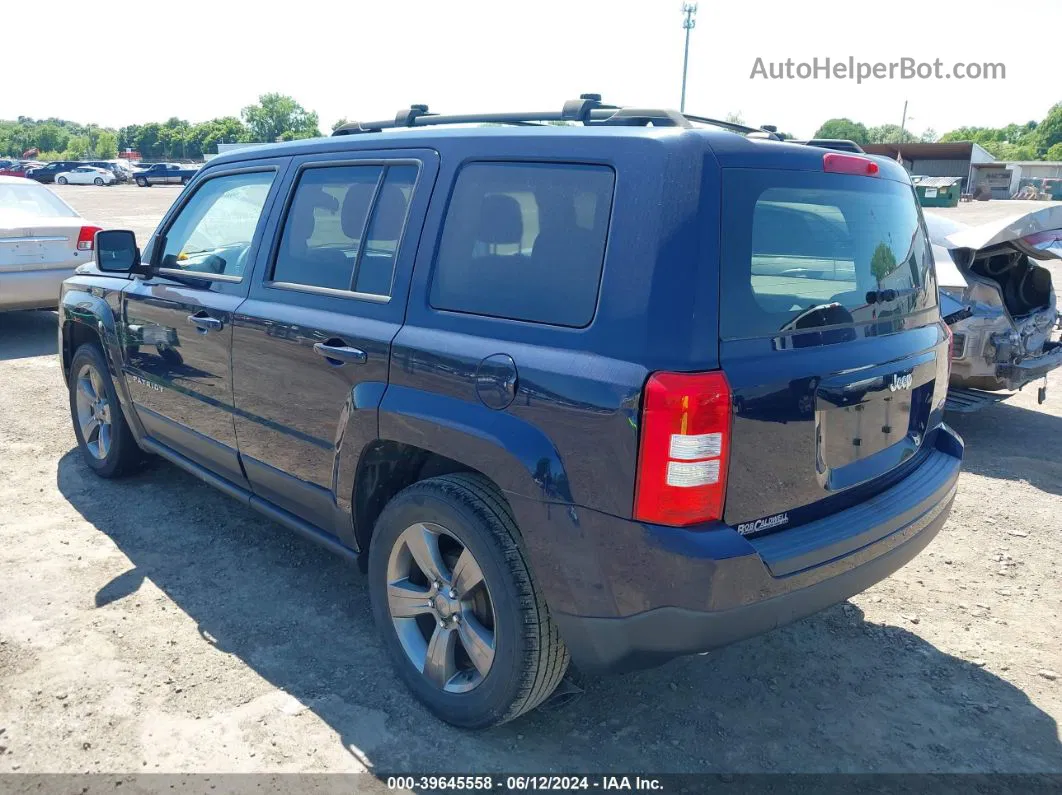 2014 Jeep Patriot High Altitude Blue vin: 1C4NJPFA8ED856416