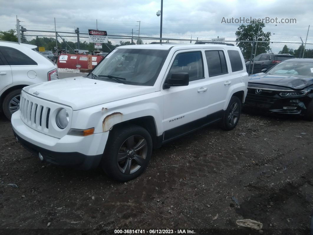 2014 Jeep Patriot High Altitude Белый vin: 1C4NJPFA8ED889478