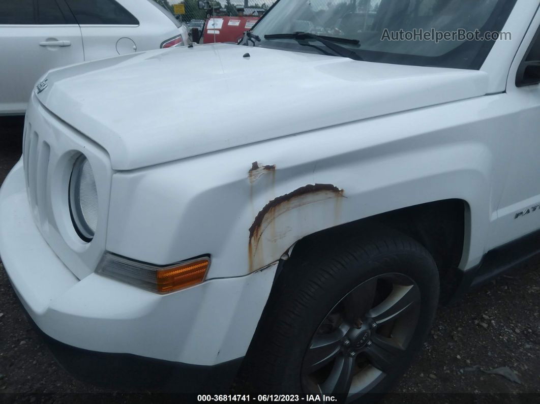 2014 Jeep Patriot High Altitude White vin: 1C4NJPFA8ED889478