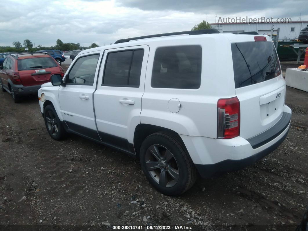 2014 Jeep Patriot High Altitude White vin: 1C4NJPFA8ED889478