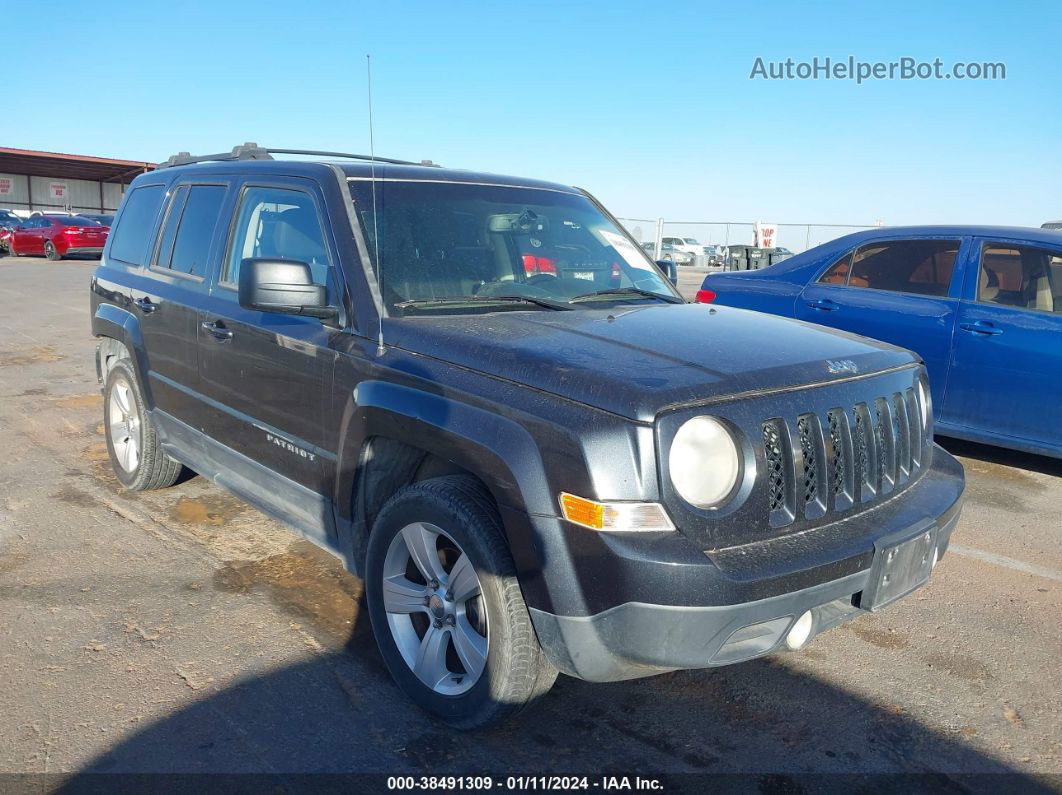 2014 Jeep Patriot Latitude Синий vin: 1C4NJPFA9ED618347