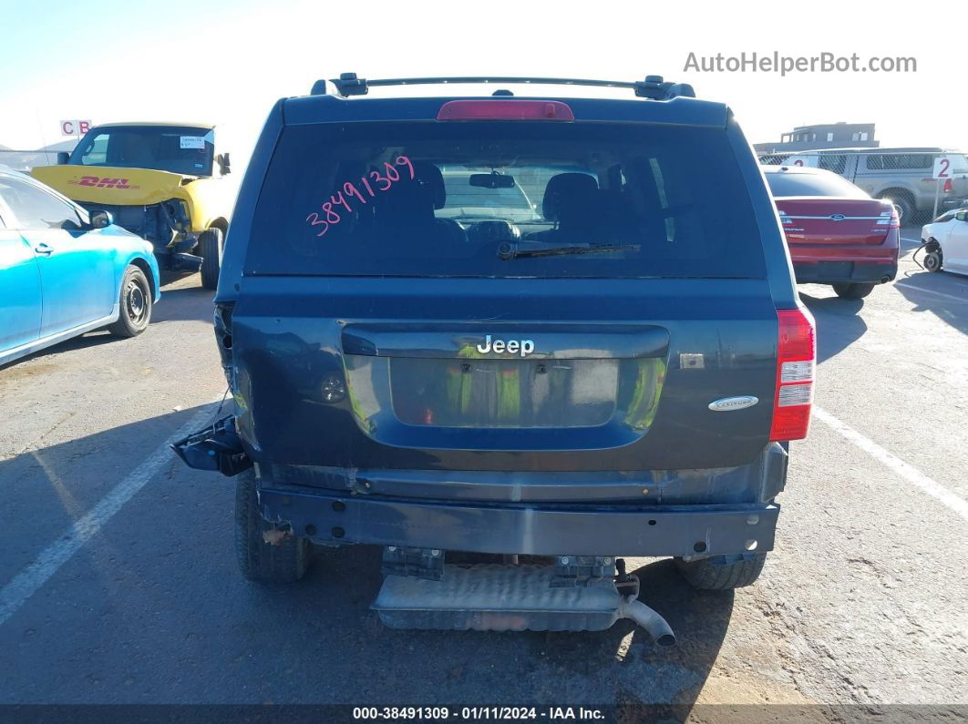 2014 Jeep Patriot Latitude Синий vin: 1C4NJPFA9ED618347