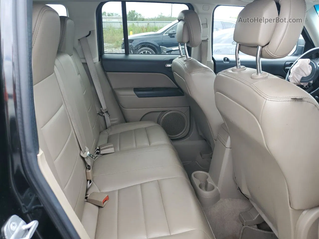 2014 Jeep Patriot Latitude Черный vin: 1C4NJPFA9ED851080