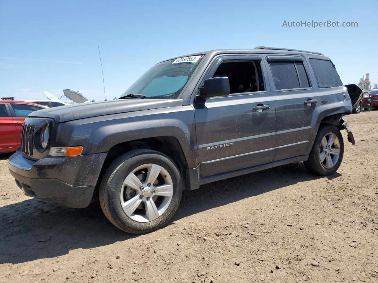 2016 Jeep Patriot Latitude Brown vin: 1C4NJPFA9GD664375