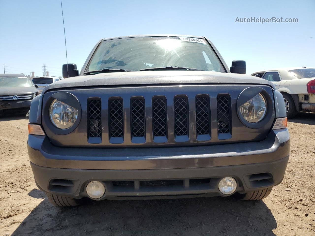 2016 Jeep Patriot Latitude Brown vin: 1C4NJPFA9GD664375