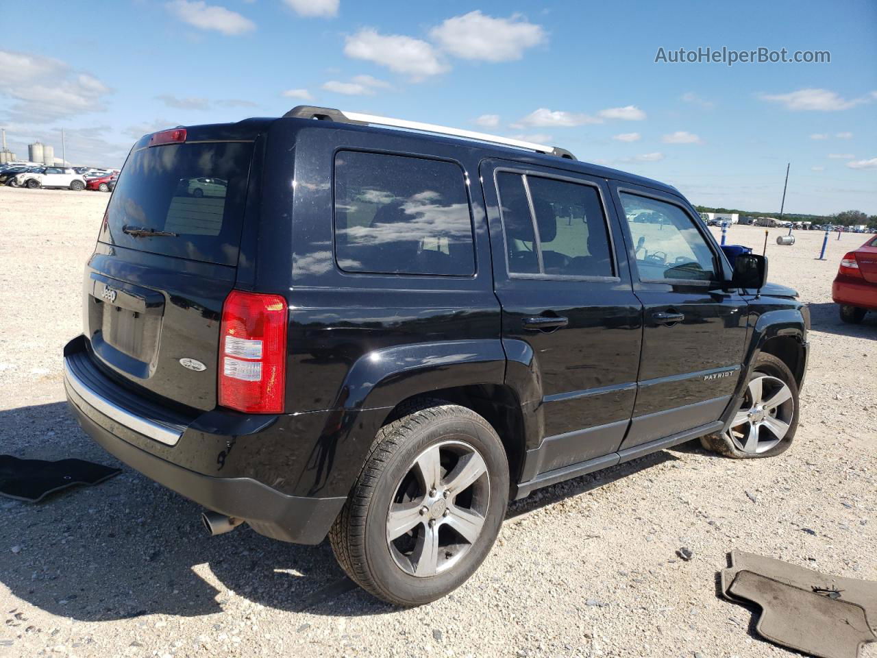 2016 Jeep Patriot Latitude Black vin: 1C4NJPFA9GD726826