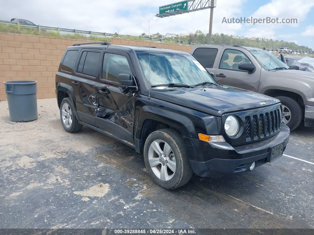 2016 Jeep Patriot Latitude Black vin: 1C4NJPFA9GD813853