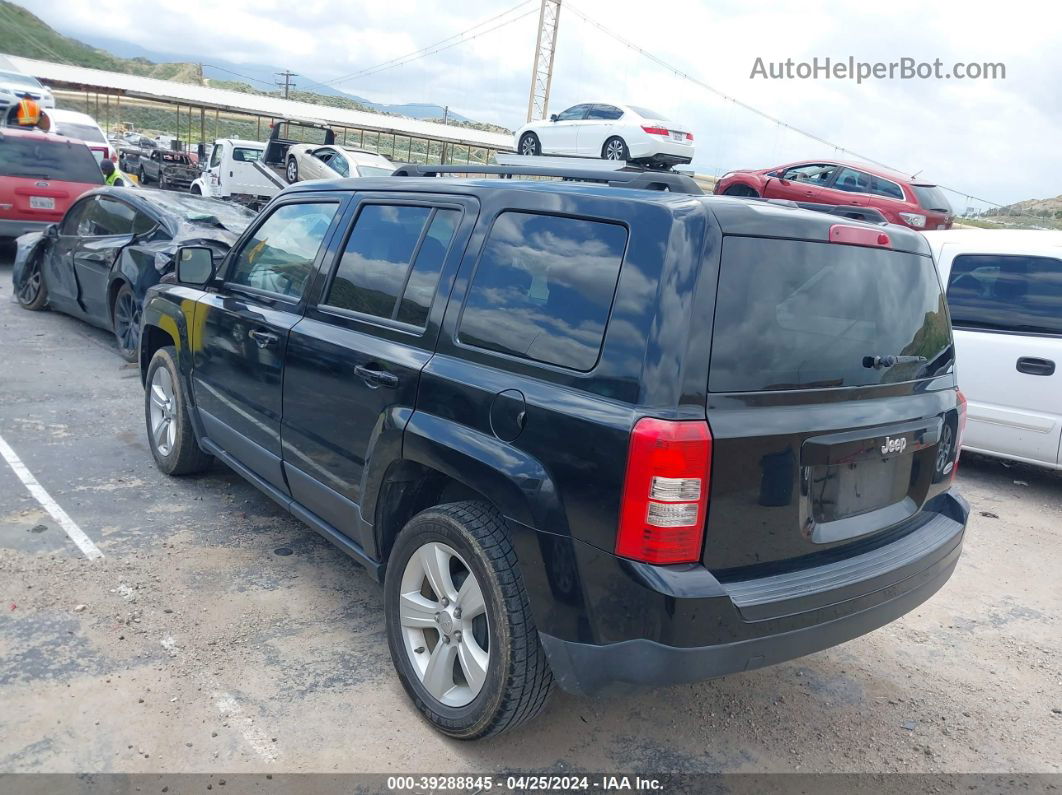 2016 Jeep Patriot Latitude Black vin: 1C4NJPFA9GD813853