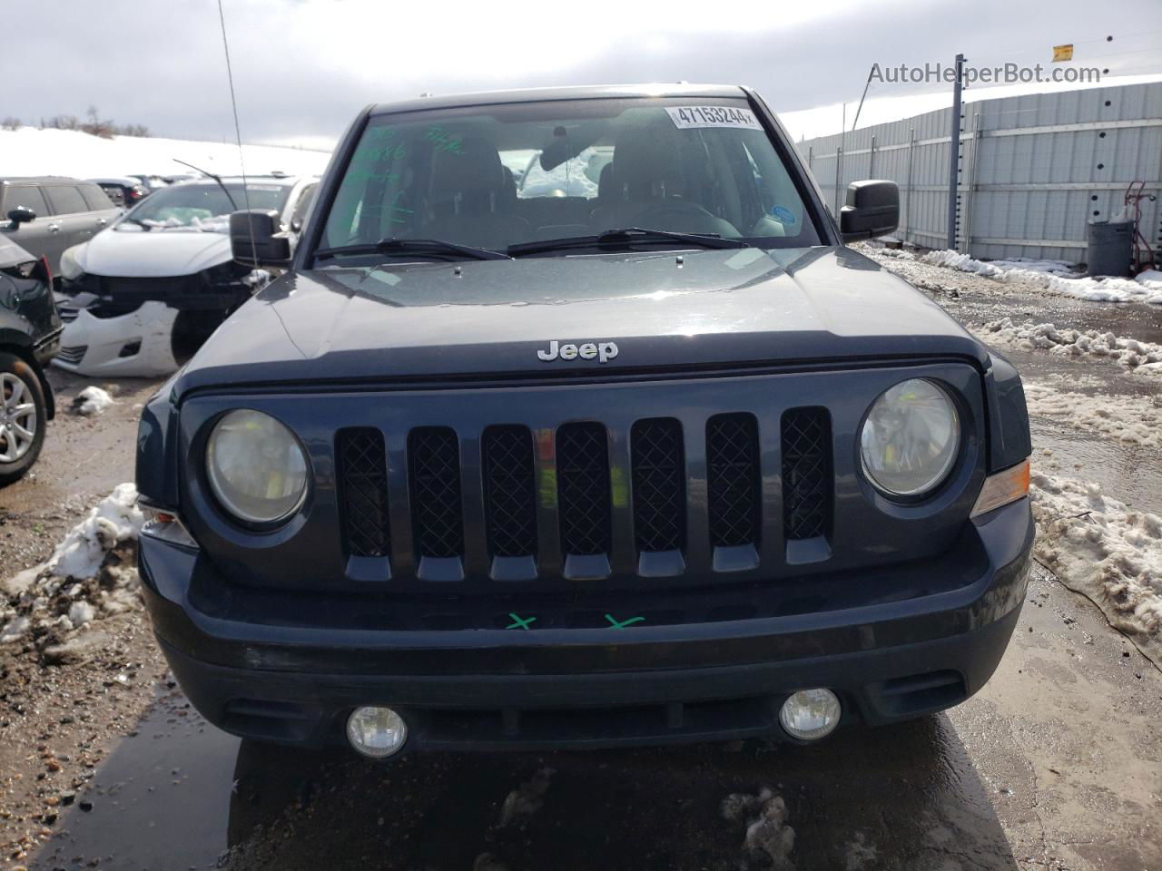 2014 Jeep Patriot Latitude Charcoal vin: 1C4NJPFAXED819397