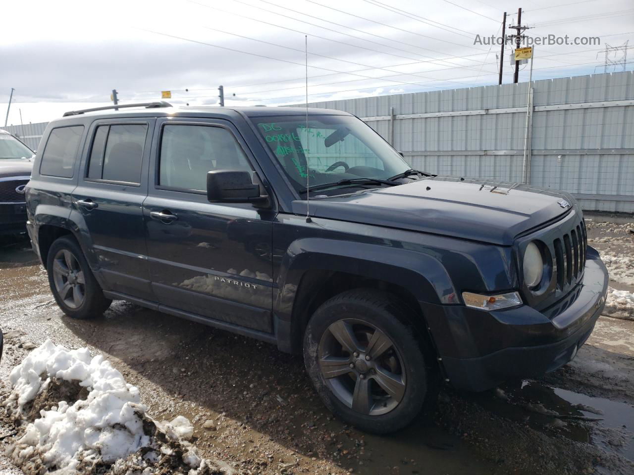 2014 Jeep Patriot Latitude Charcoal vin: 1C4NJPFAXED819397