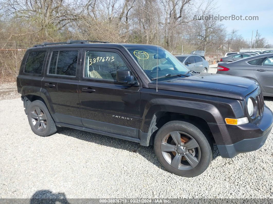 2014 Jeep Patriot High Altitude Black vin: 1C4NJPFAXED856417