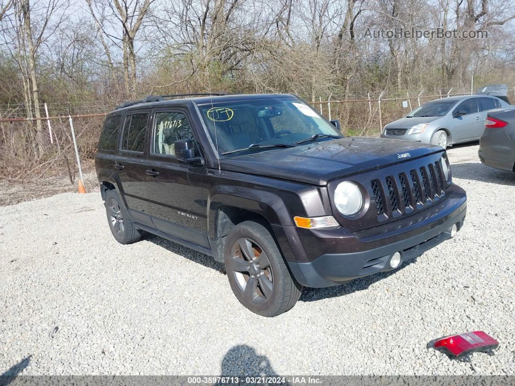 2014 Jeep Patriot High Altitude Черный vin: 1C4NJPFAXED856417