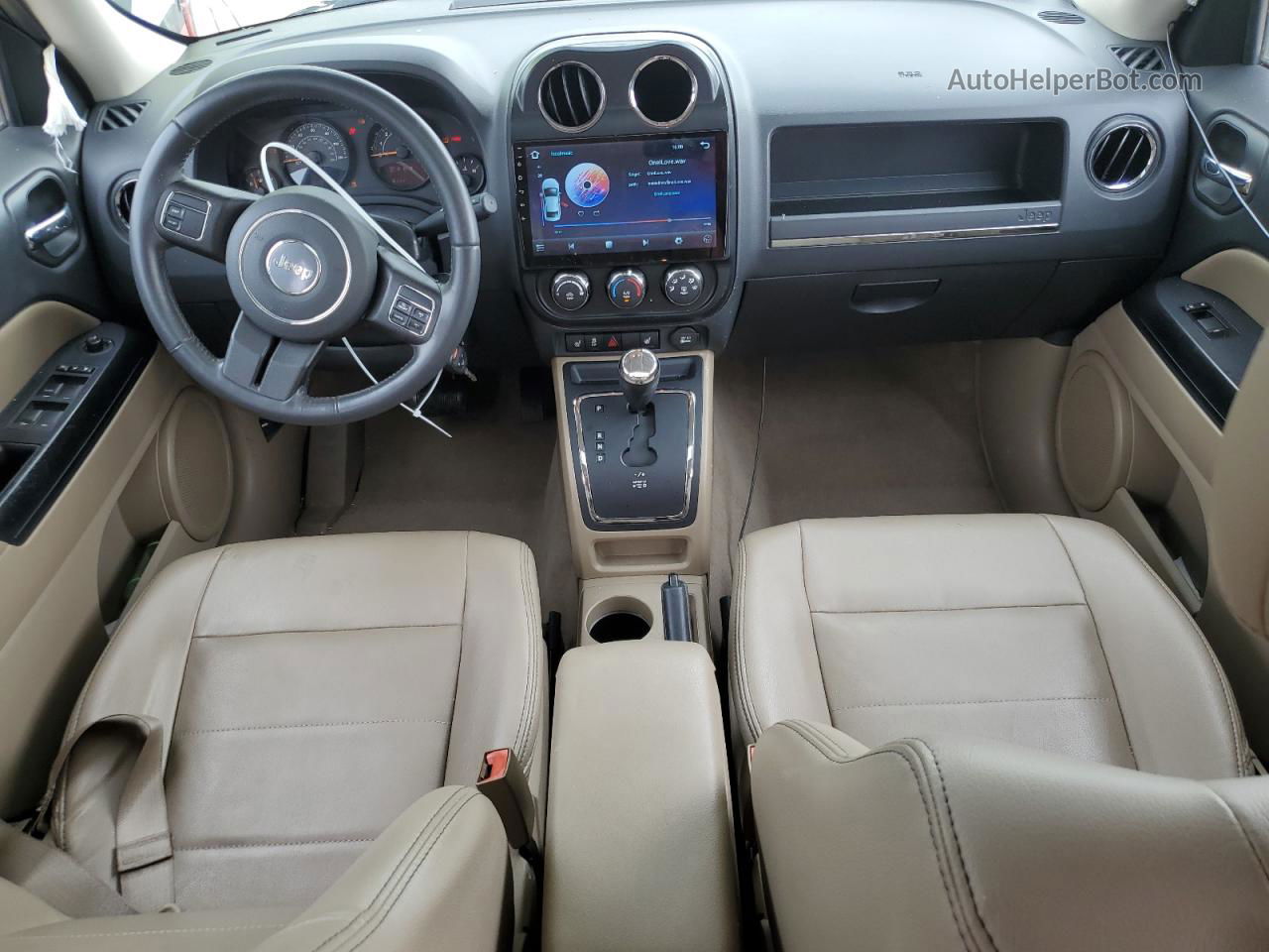 2016 Jeep Patriot Latitude Белый vin: 1C4NJPFAXGD583322