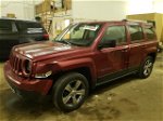 2016 Jeep Patriot Latitude Maroon vin: 1C4NJPFAXGD677510