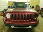 2016 Jeep Patriot Latitude Maroon vin: 1C4NJPFAXGD677510