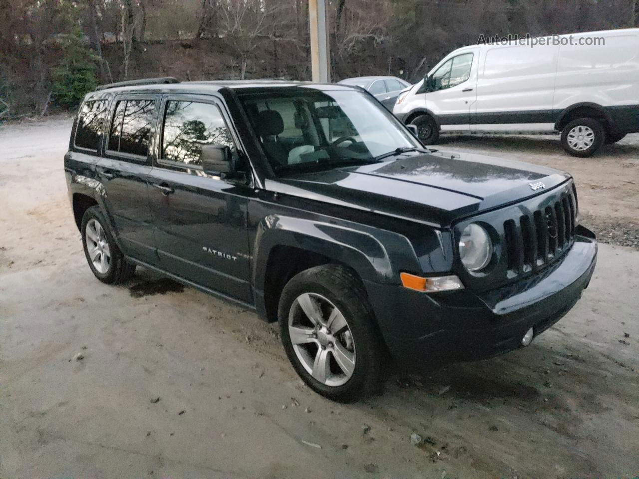 2014 Jeep Patriot Latitude Серый vin: 1C4NJPFB0ED522499