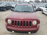 2014 Jeep Patriot Latitude Maroon vin: 1C4NJPFB0ED562968