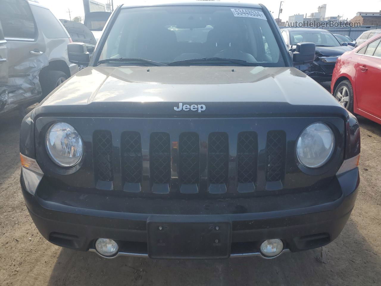 2012 Jeep Patriot Latitude Black vin: 1C4NJPFB1CD690391