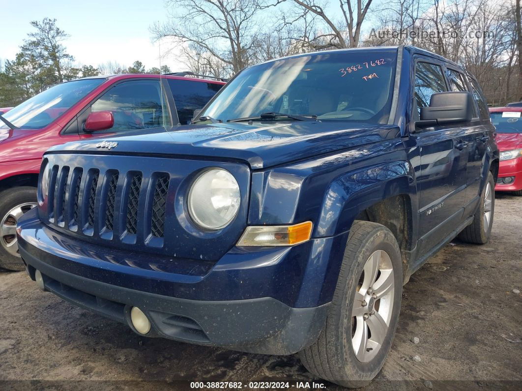 2014 Jeep Patriot Latitude Blue vin: 1C4NJPFB1ED601664