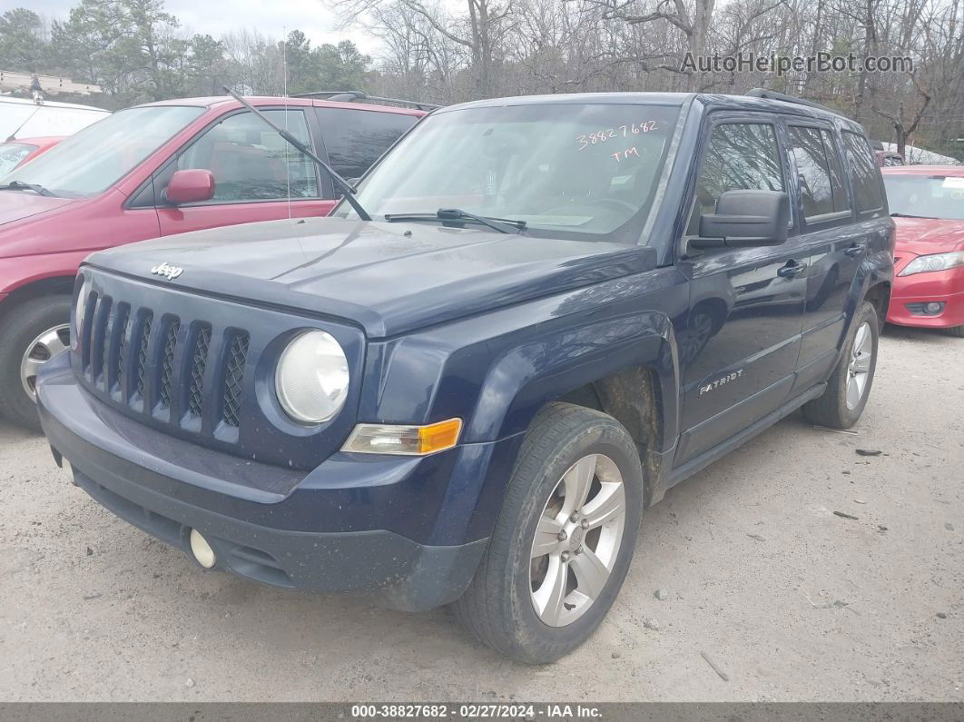 2014 Jeep Patriot Latitude Blue vin: 1C4NJPFB1ED601664