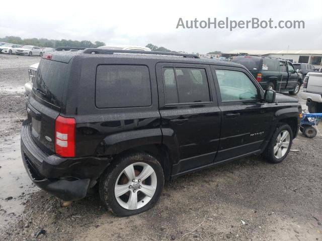 2016 Jeep Patriot Latitude Black vin: 1C4NJPFB1GD801723