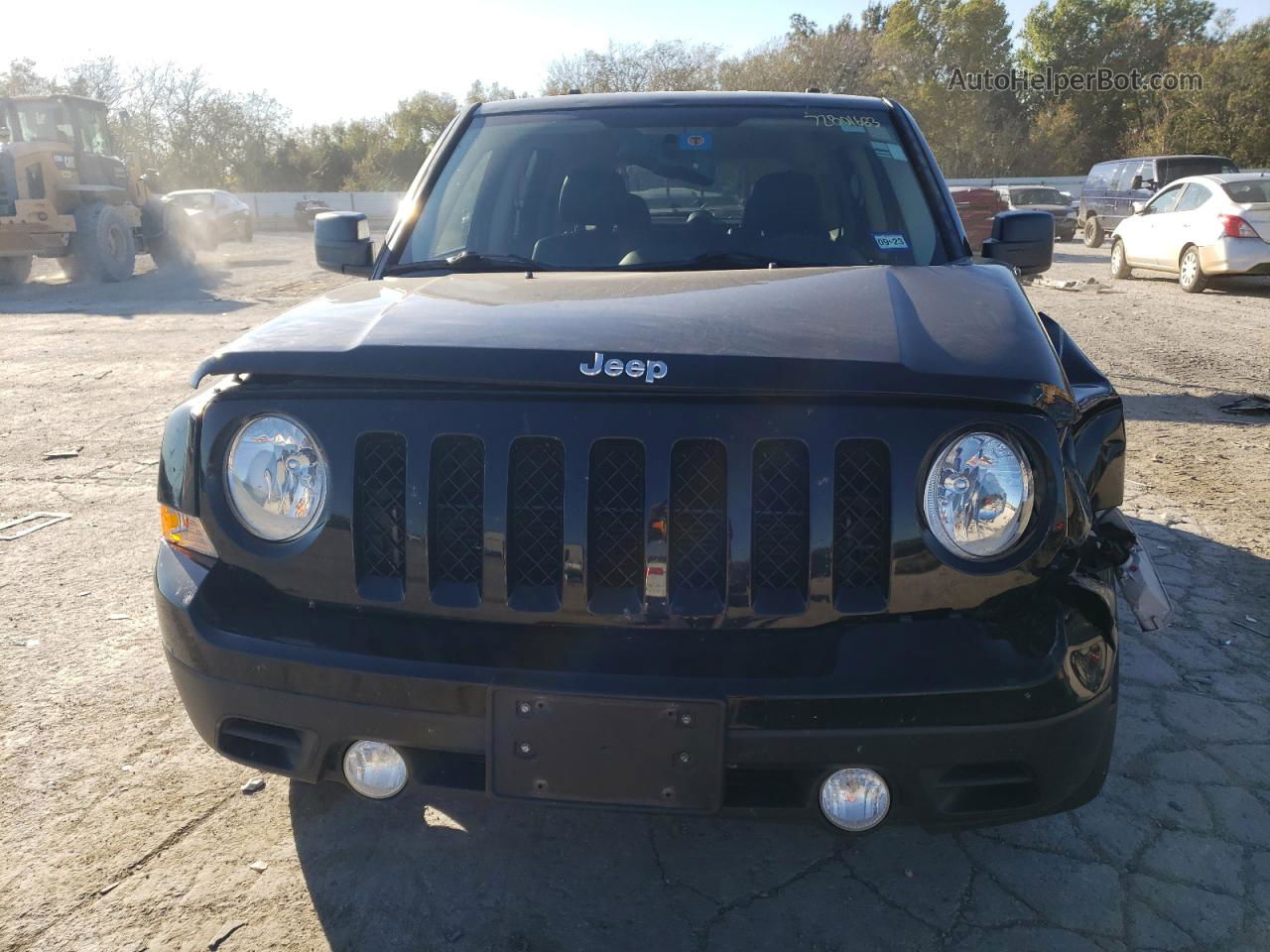 2016 Jeep Patriot Latitude Черный vin: 1C4NJPFB4GD578979