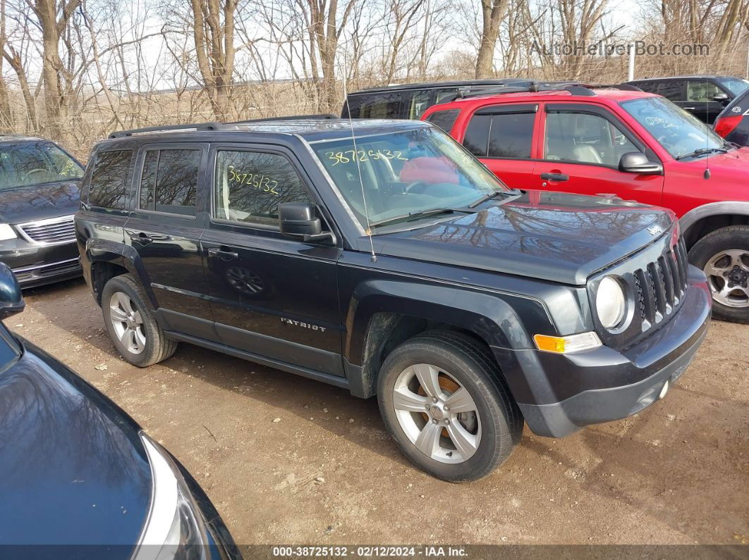 2014 Jeep Patriot Latitude Black vin: 1C4NJPFB5ED917066