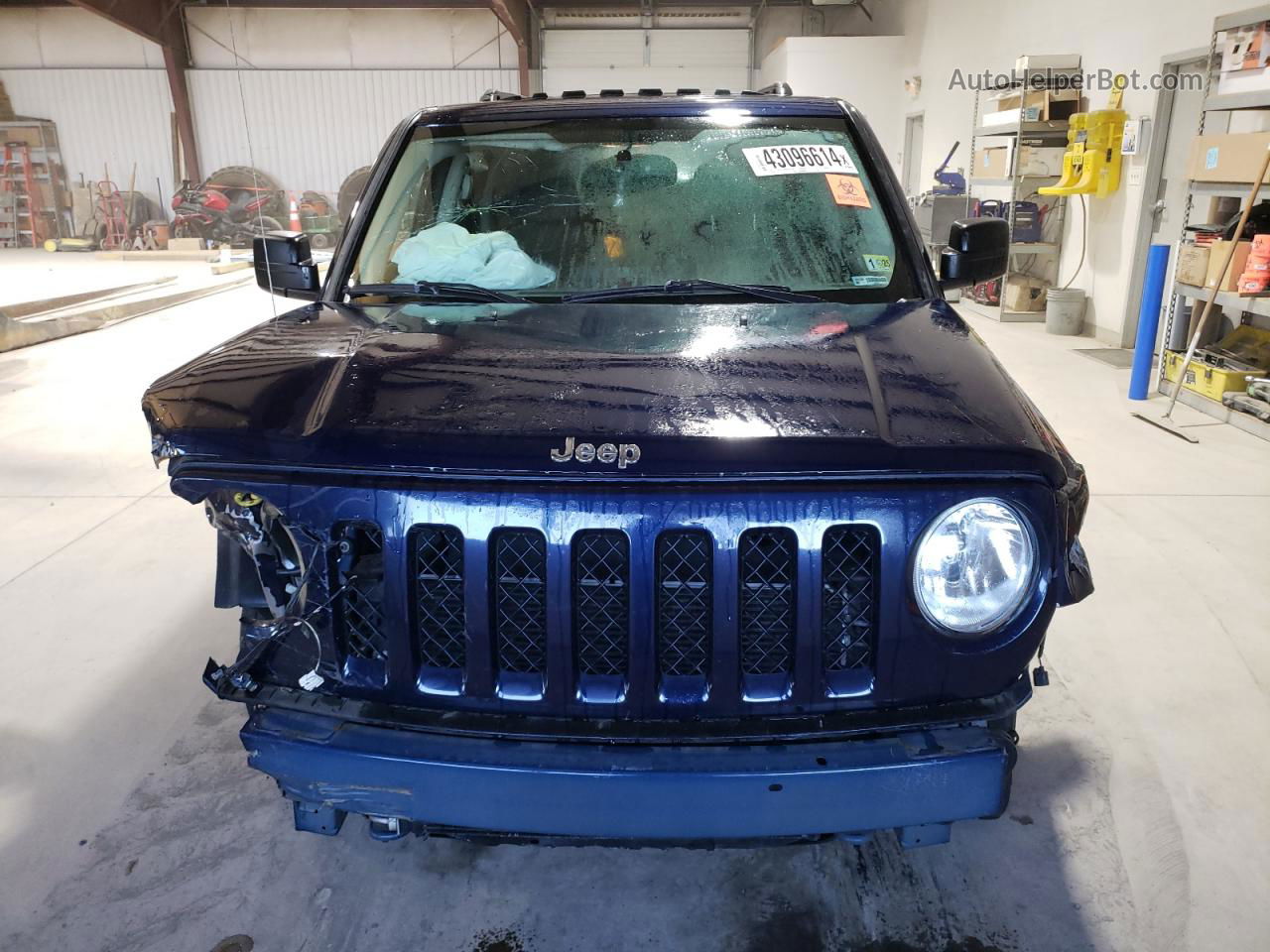 2014 Jeep Patriot Latitude Blue vin: 1C4NJPFB6ED913012