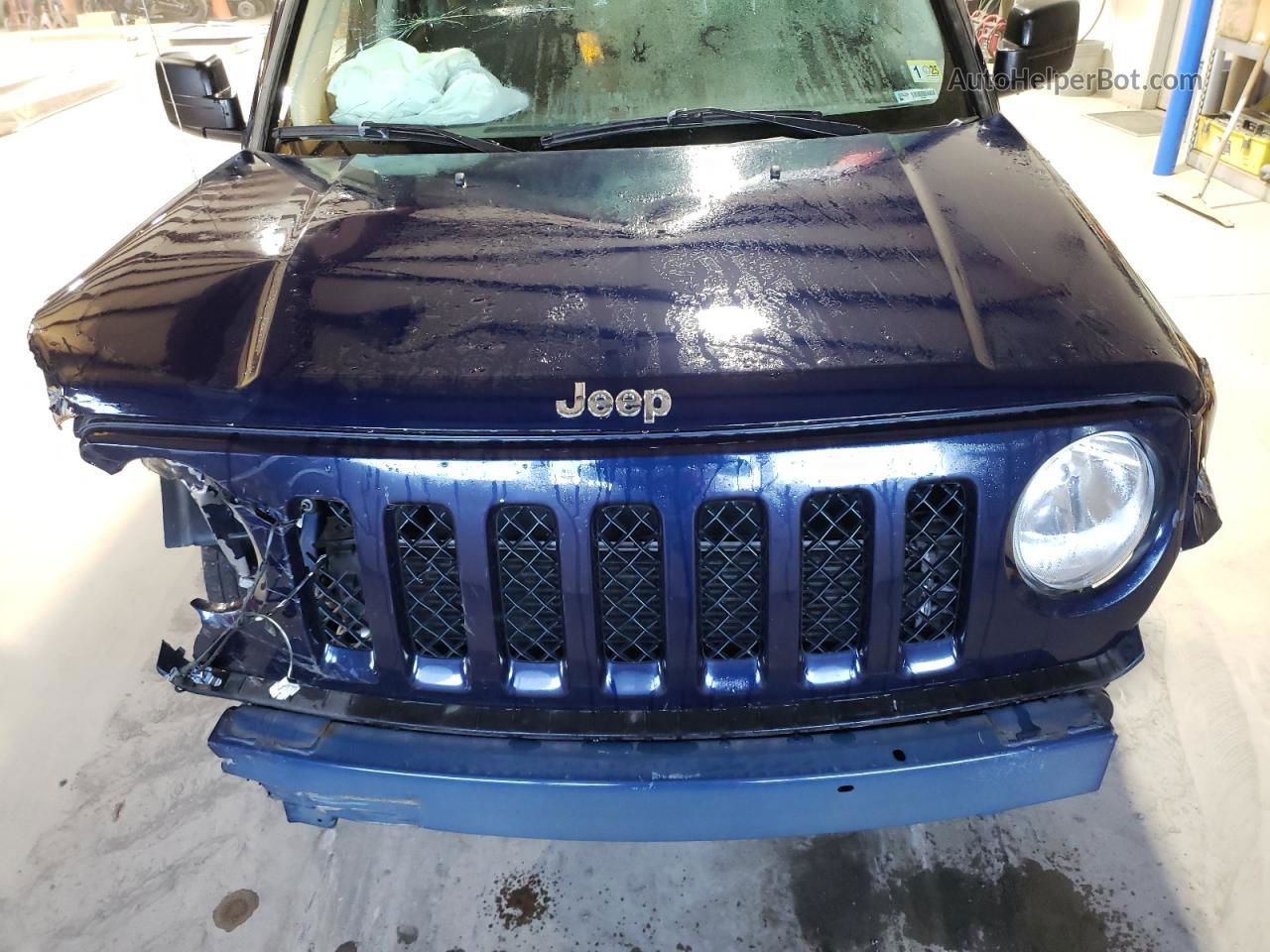 2014 Jeep Patriot Latitude Blue vin: 1C4NJPFB6ED913012