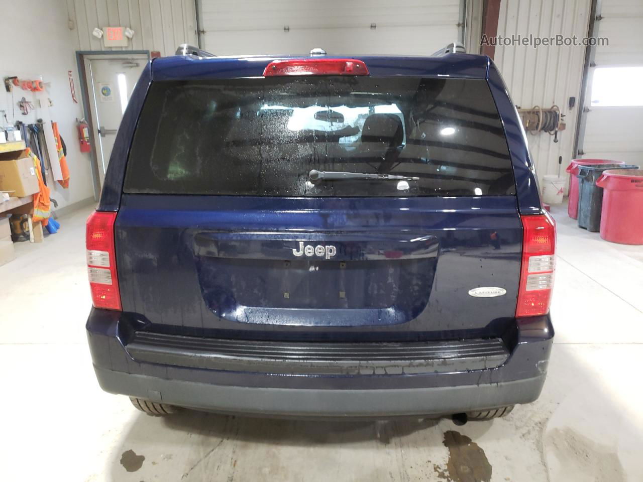 2014 Jeep Patriot Latitude Blue vin: 1C4NJPFB6ED913012