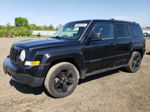 2012 Jeep Patriot Latitude Black vin: 1C4NJPFB7CD698690