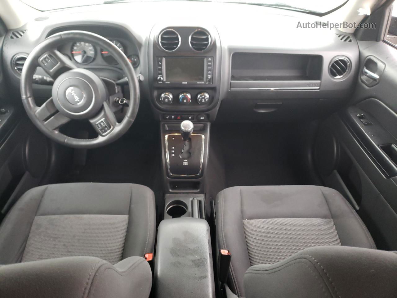 2012 Jeep Patriot Latitude Черный vin: 1C4NJPFB8CD580132