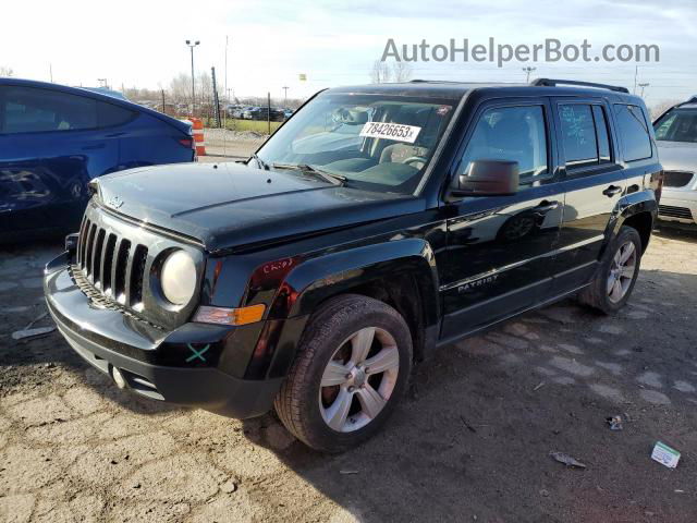 2012 Jeep Patriot Latitude Черный vin: 1C4NJPFB8CD664614