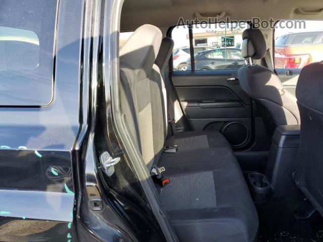 2012 Jeep Patriot Latitude Черный vin: 1C4NJPFB8CD664614