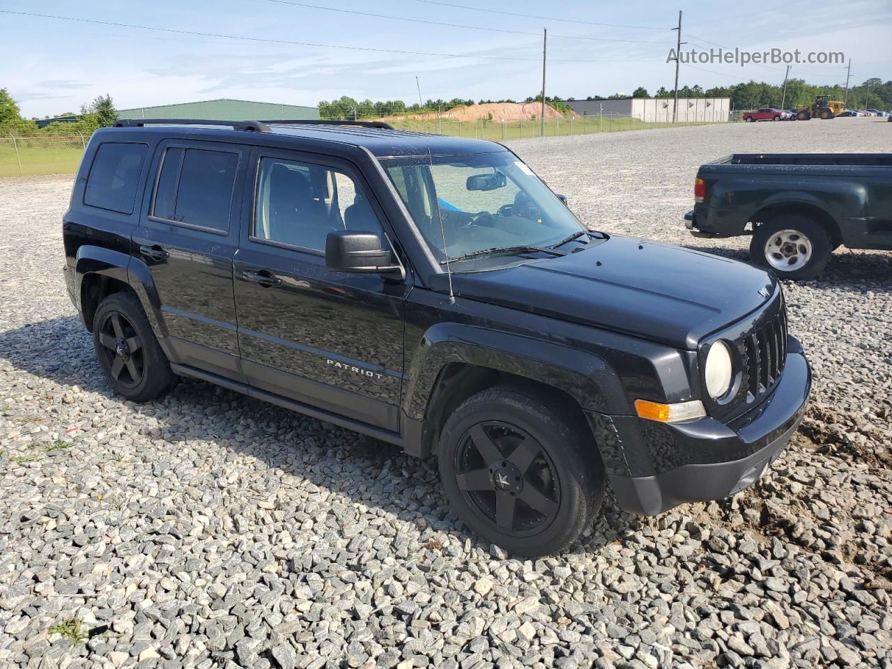 2014 Jeep Patriot Latitude Black vin: 1C4NJPFB8ED888775