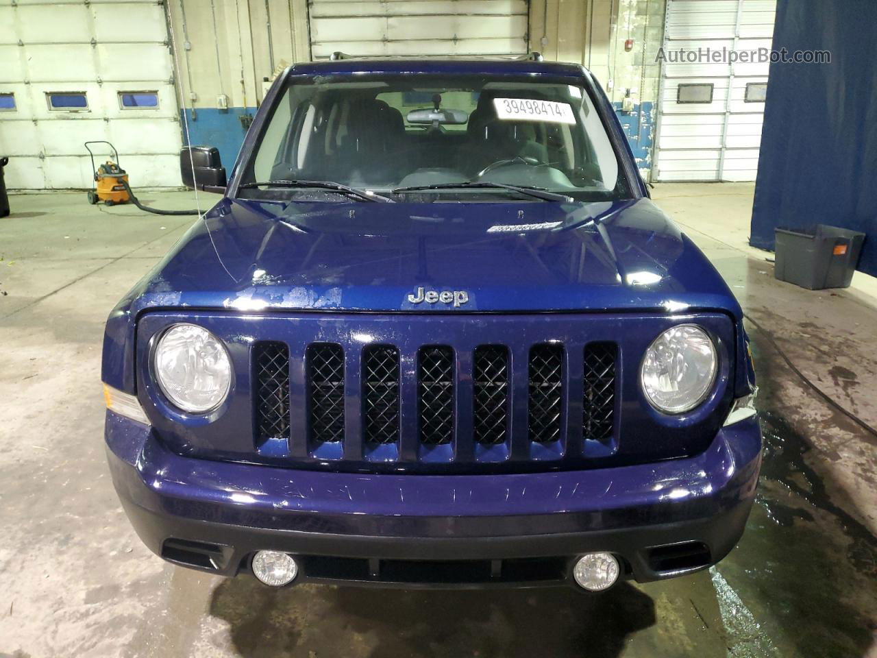 2012 Jeep Patriot Latitude Blue vin: 1C4NJPFB9CD673757