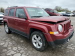 2014 Jeep Patriot Latitude Burgundy vin: 1C4NJPFB9ED547823