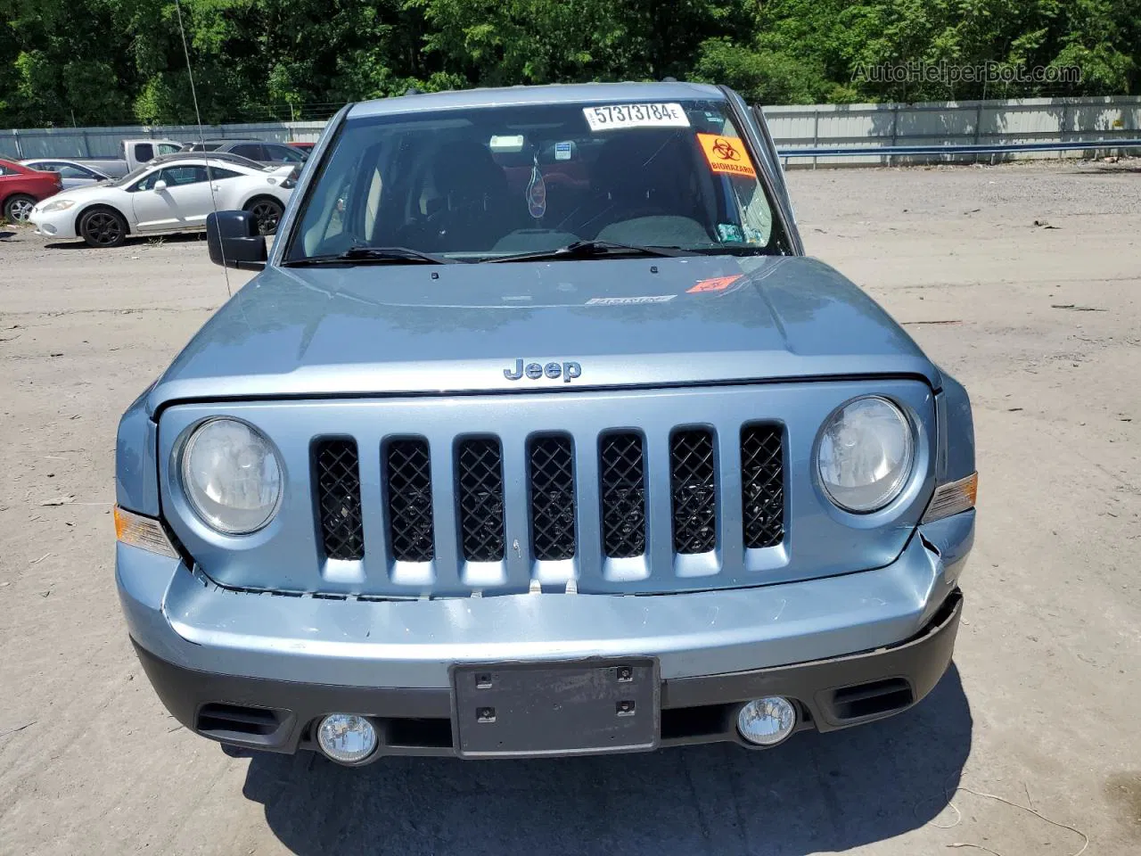 2014 Jeep Patriot Latitude Blue vin: 1C4NJPFB9ED560183