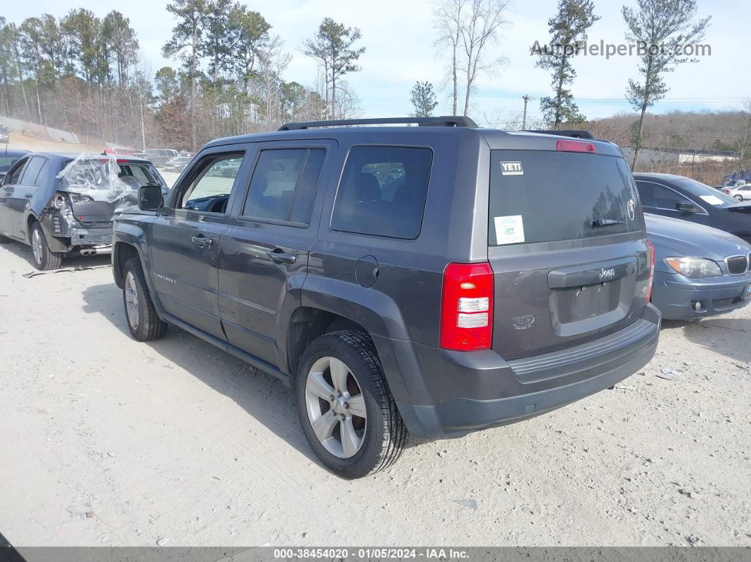 2014 Jeep Patriot Latitude Серый vin: 1C4NJPFB9ED916955