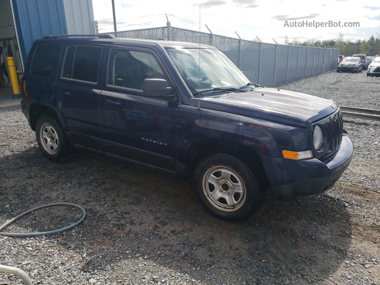 2014 Jeep Patriot  Синий vin: 1C4NJRAB4ED564760