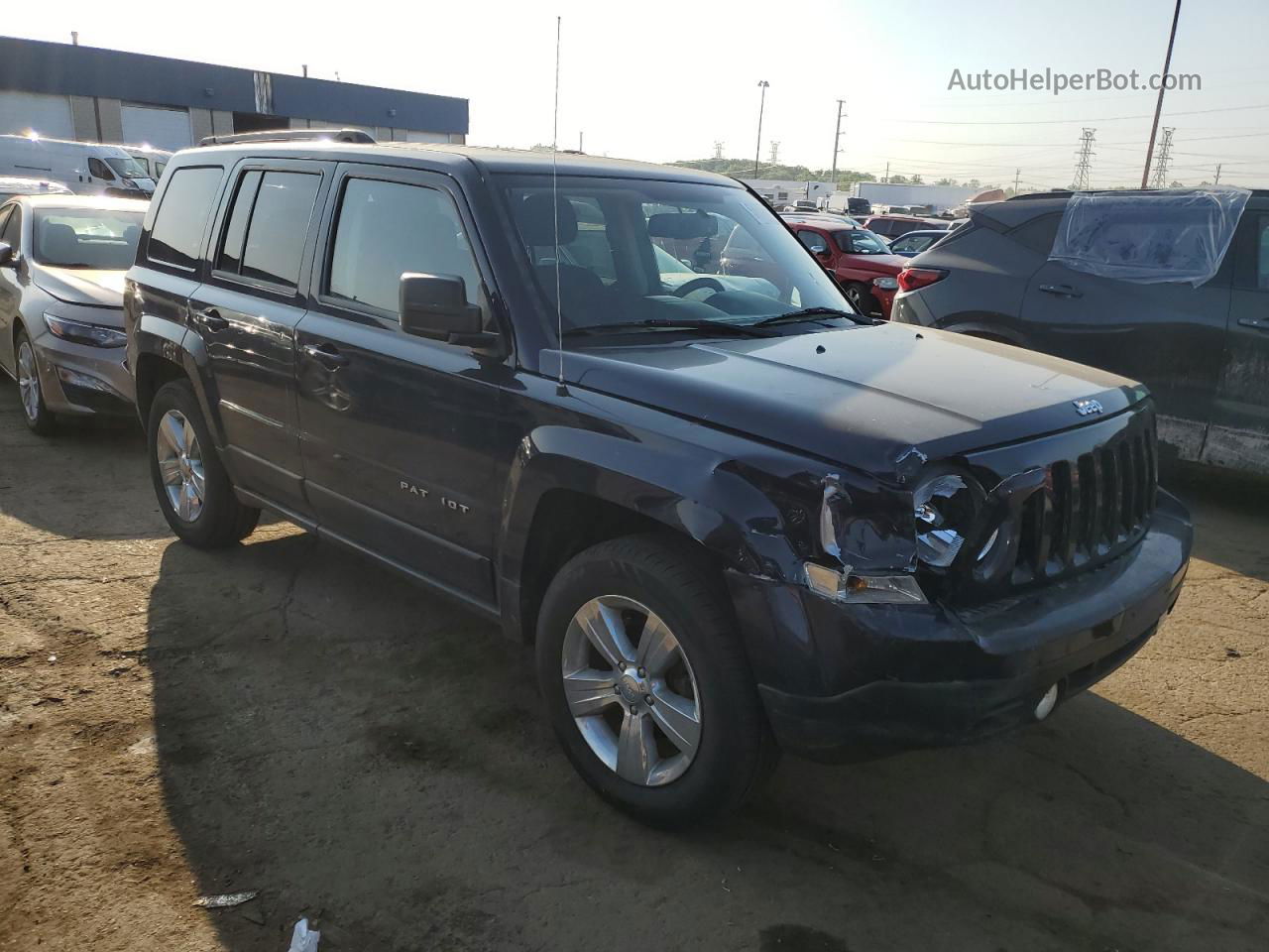 2014 Jeep Patriot  Blue vin: 1C4NJRAB4ED620051