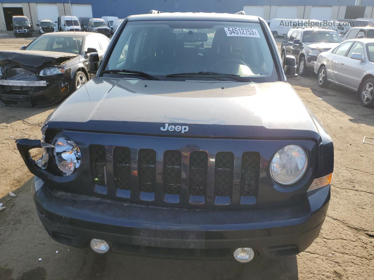 2014 Jeep Patriot  Blue vin: 1C4NJRAB4ED620051