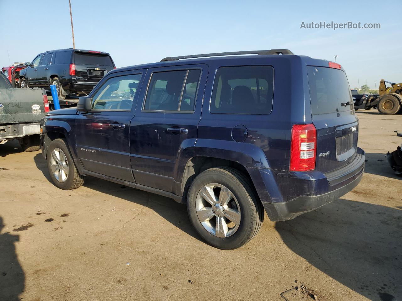 2014 Jeep Patriot  Синий vin: 1C4NJRAB4ED620051