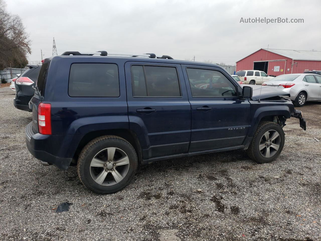 2016 Jeep Patriot  Синий vin: 1C4NJRAB6GD771721