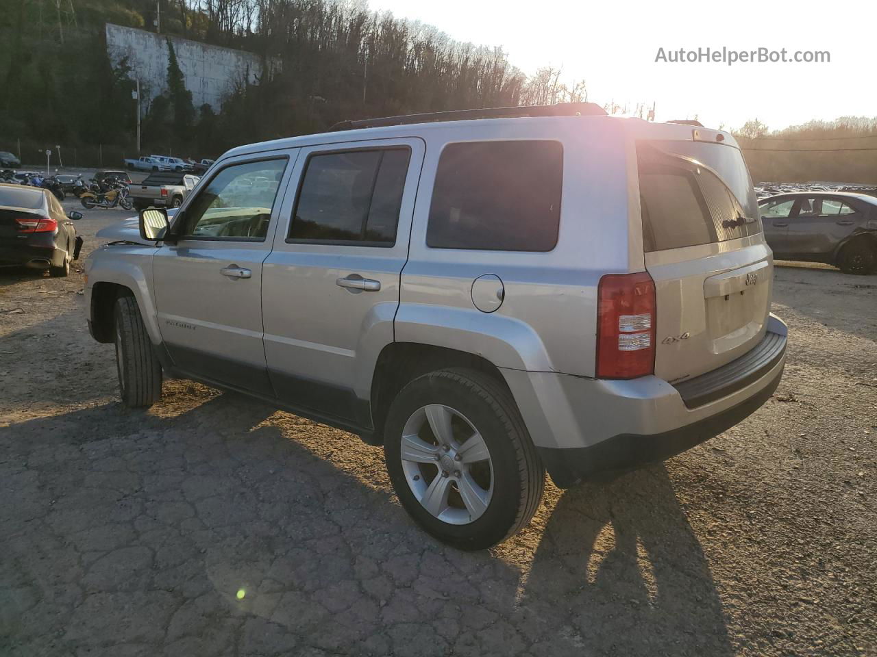 2012 Jeep Patriot Sport Серебряный vin: 1C4NJRBB0CD538006