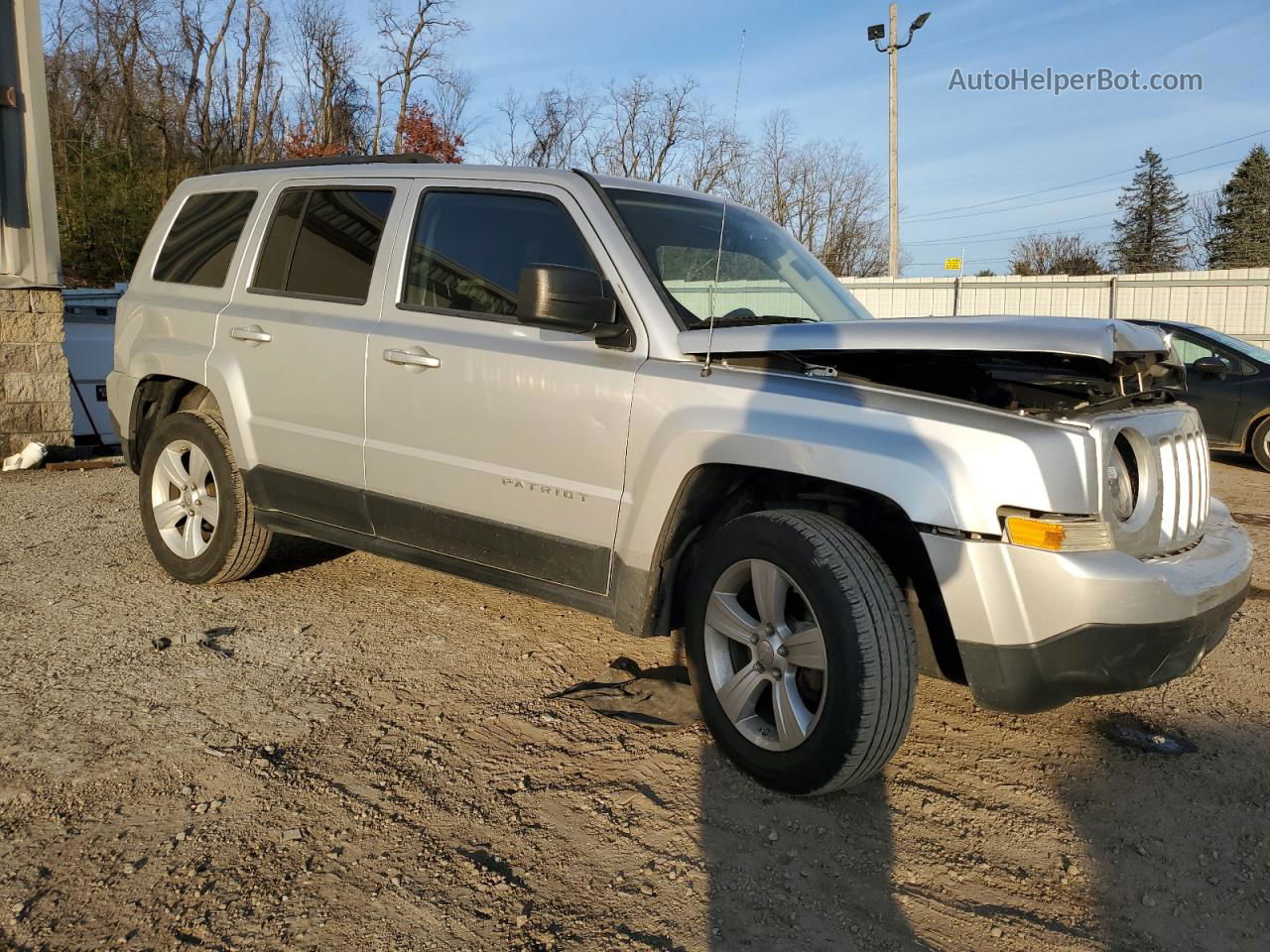 2012 Jeep Patriot Sport Серебряный vin: 1C4NJRBB0CD538006